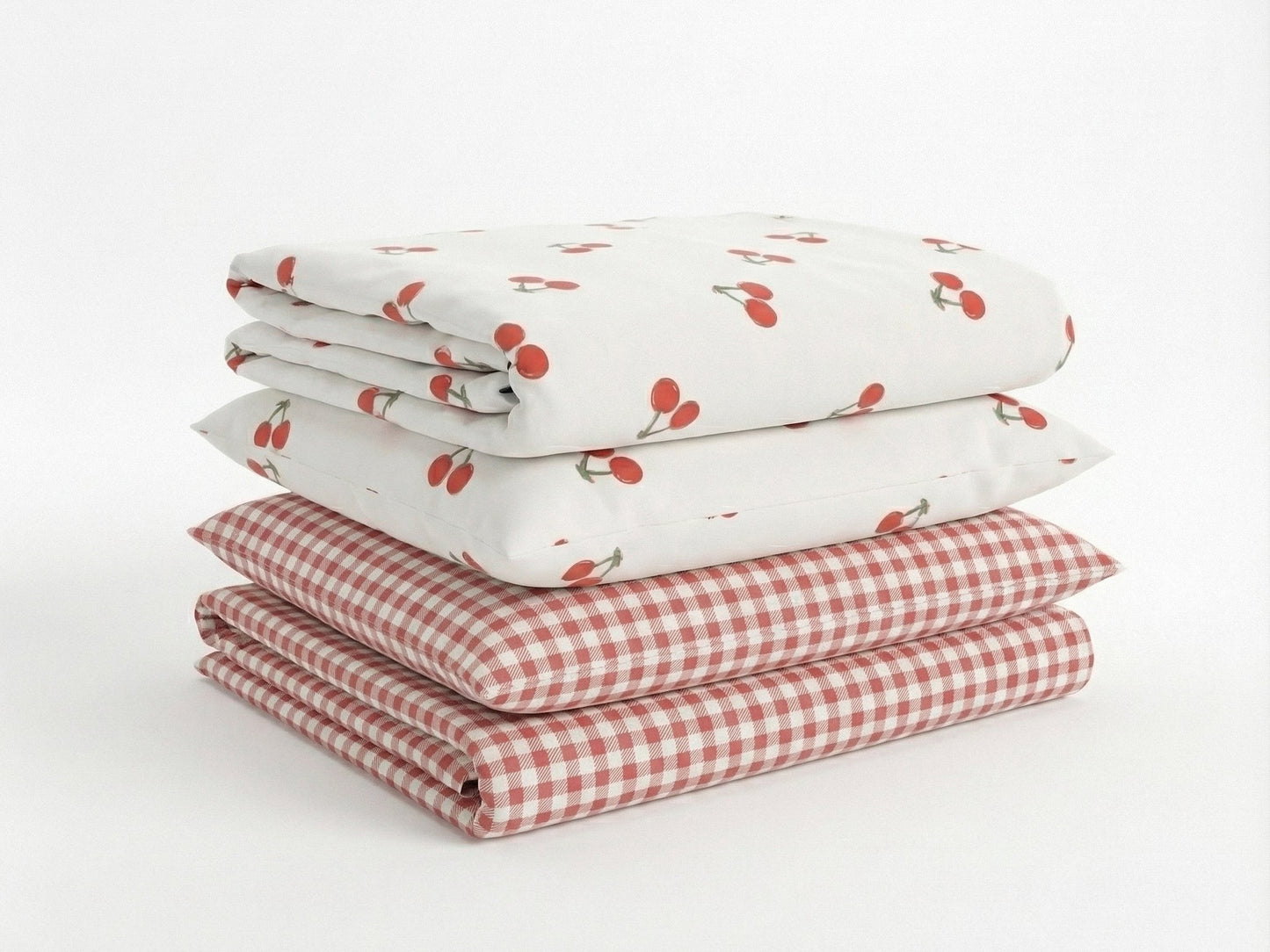 Bold Cherry 3-pc Bedding Set
